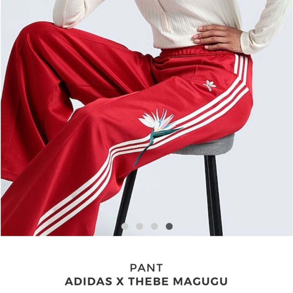 Adidas x Thebe Magugu Red Track 
+T-Shirt - Picture 4 of 7